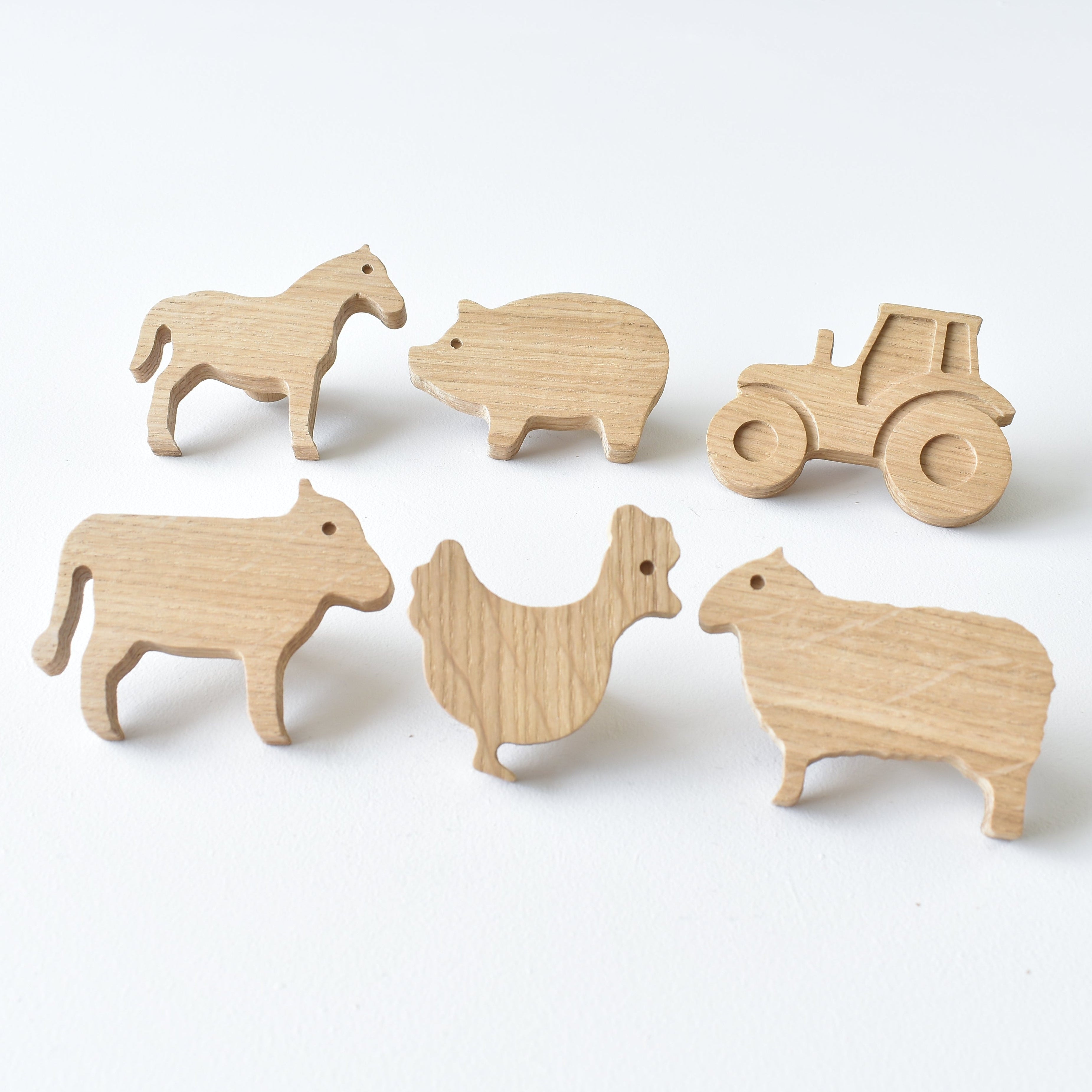 Farm Theme Drawer Knobs for Kids – Nursery Cabinet Handles & Pulls