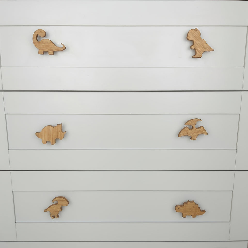 Dinosaur Drawer Knobs | Kids Bedroom Decor
