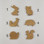 Woodland Animal Wall Hooks | Kids Bedroom Decor