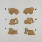 Construction Vehicle Wall Hooks | Kids Bedroom Decor