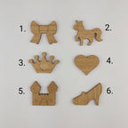 Girls Wall Hooks | Kids Bedroom Decor