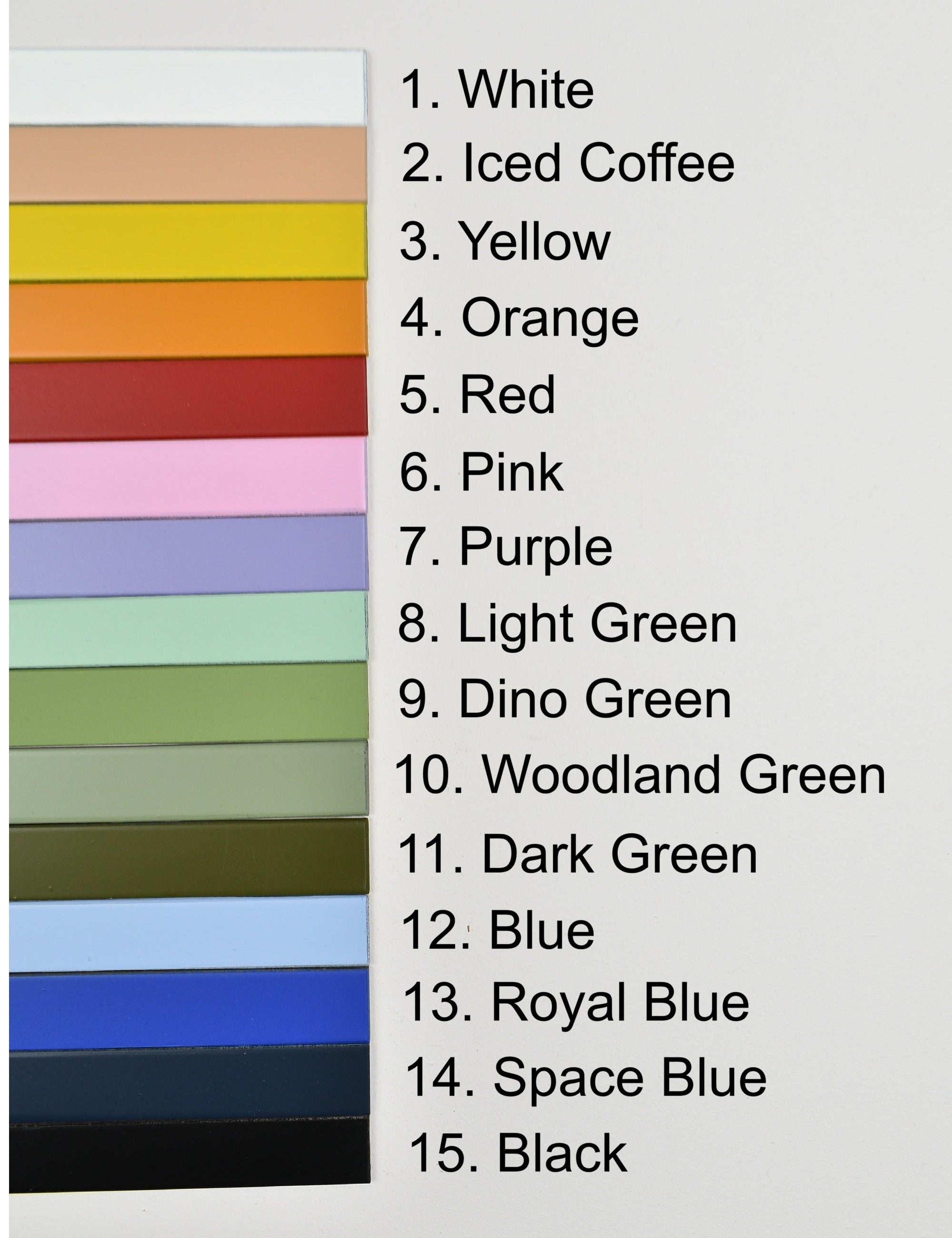 Wall hooks - 15 color swatch chart available oak nursery decor customizable