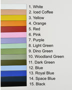 Curtain tiebacks - 15 color swatch chart available oak nursery decor customizable
