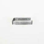 Pewter metal toilet roll holder  front view bathroom accessories 