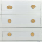 Superhero drawer knobs close-up front view - Batman Superman Spiderman Captain America Hulk Iron Man