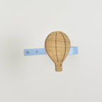 Hot air balloon curtain tieback back view showing fixings - curtain holdbacks for kids