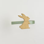 Woodland curtain tieback back view showing fixings - curtain holdbacks for kids