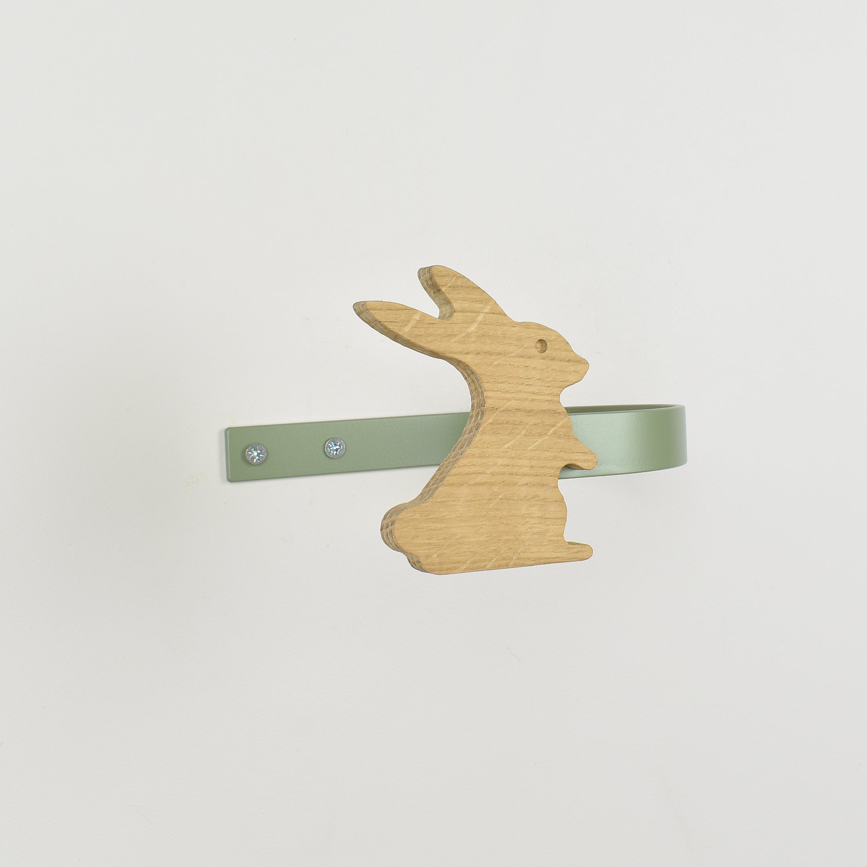 Woodland curtain tieback back view showing fixings - curtain holdbacks for kids
