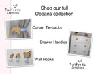 Ocean Wall Hooks | Kids Bedroom Decor