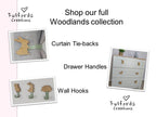 Woodland Animal Wall Hooks | Kids Bedroom Decor