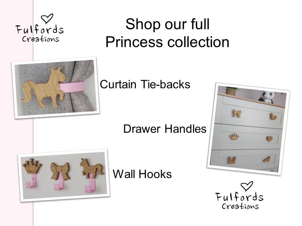 Girls Wall Hooks | Kids Bedroom Decor