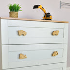 construction truck drawer knobs for kids