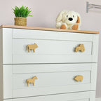 Farm theme drawer knobs for kids room