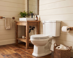 Oak & Black Metal Towel Rail – Wall Mounted for Kitchen & Bathroom