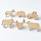 Farm theme drawer knobs for kids room
