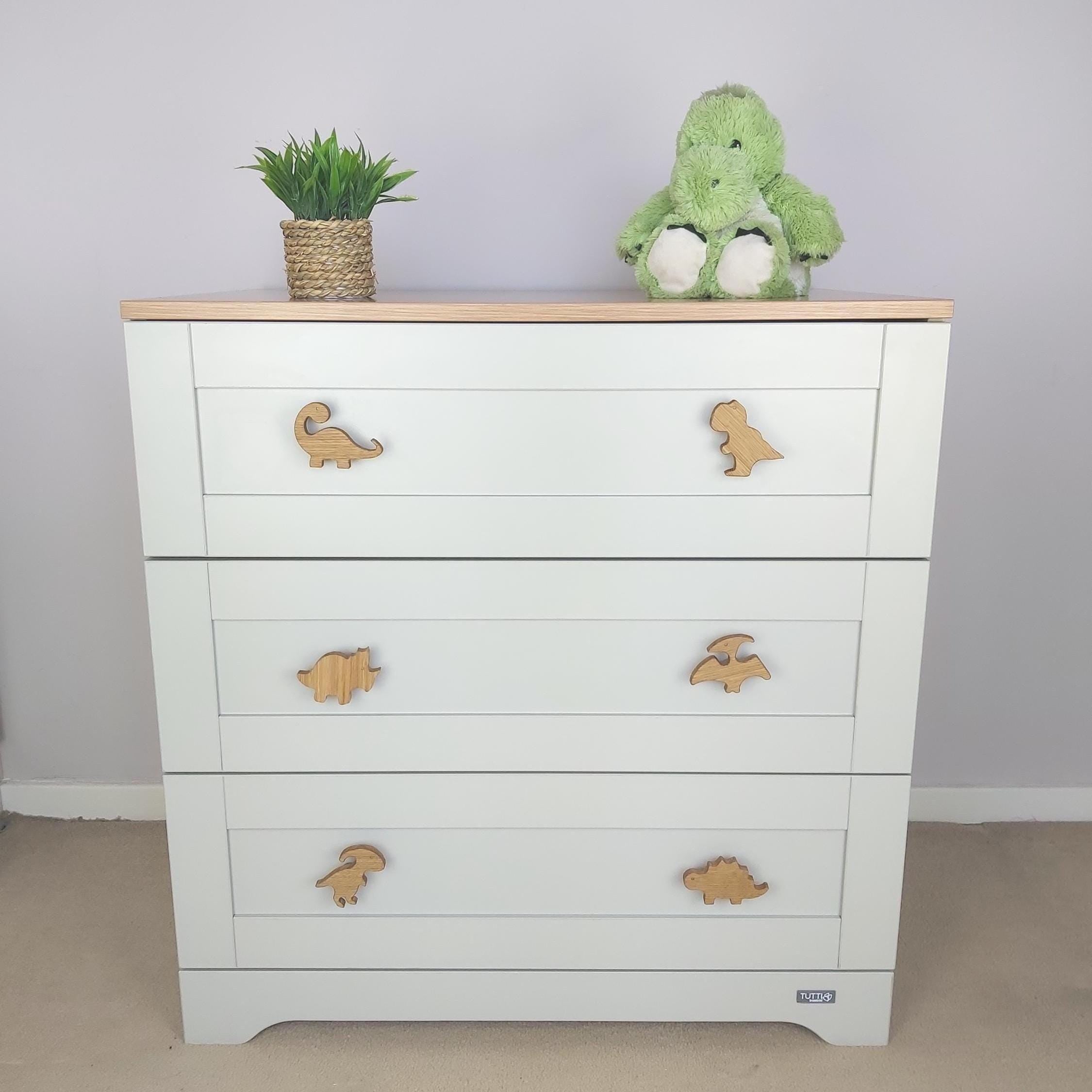 Dinosaur Drawer Knobs | Kids Bedroom Decor