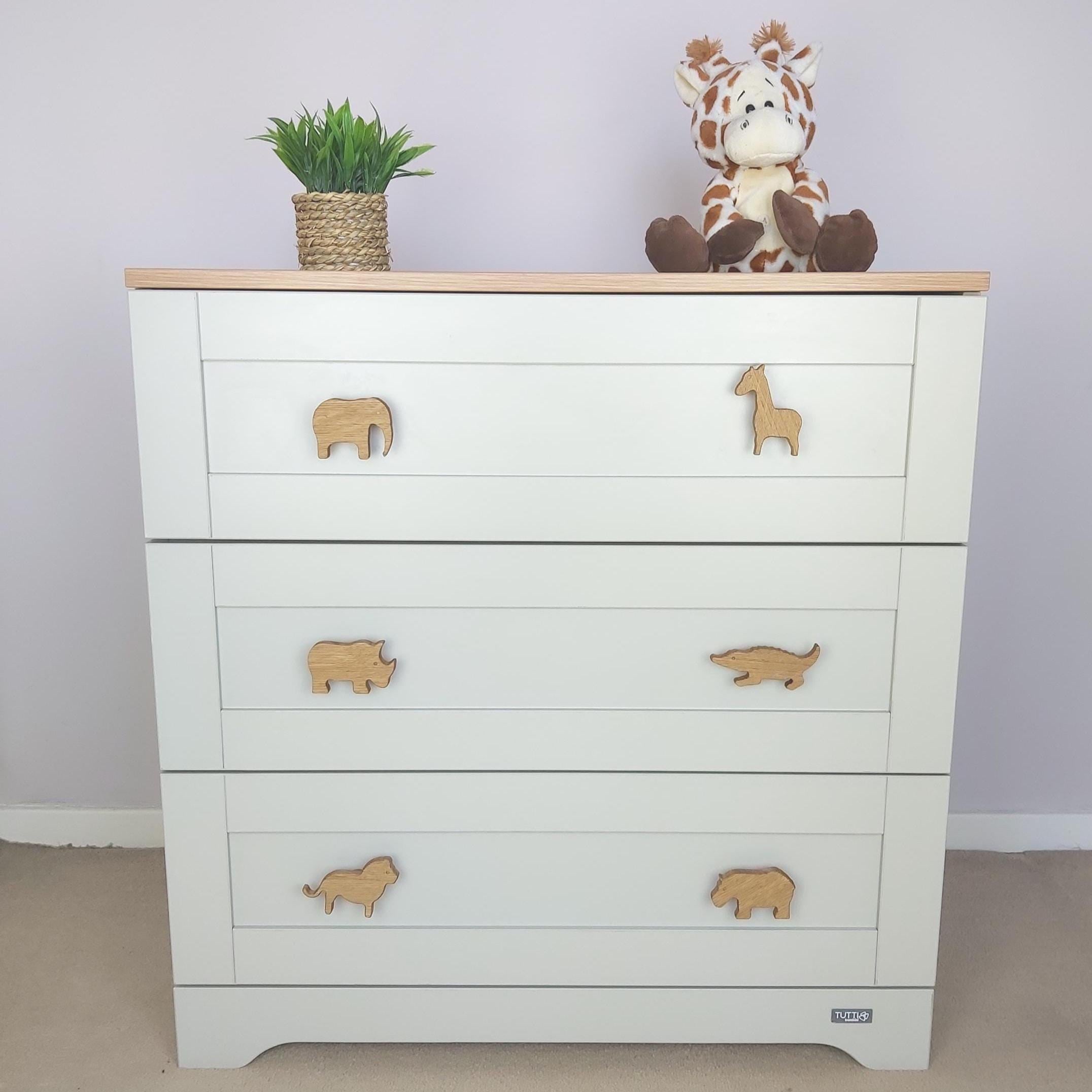 Safari Animal Drawer Knobs | Kids Bedroom Decor