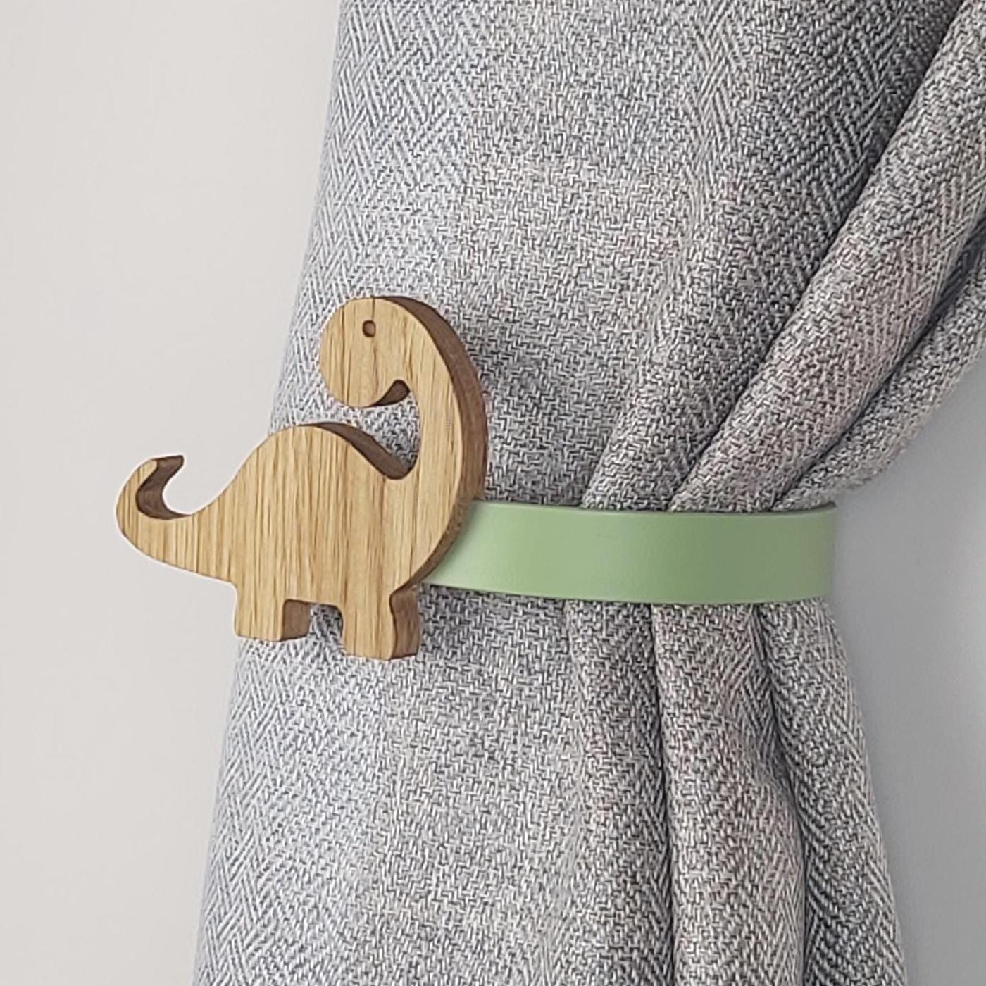 Dinosaur Curtain Tieback | Kids Bedroom Decor