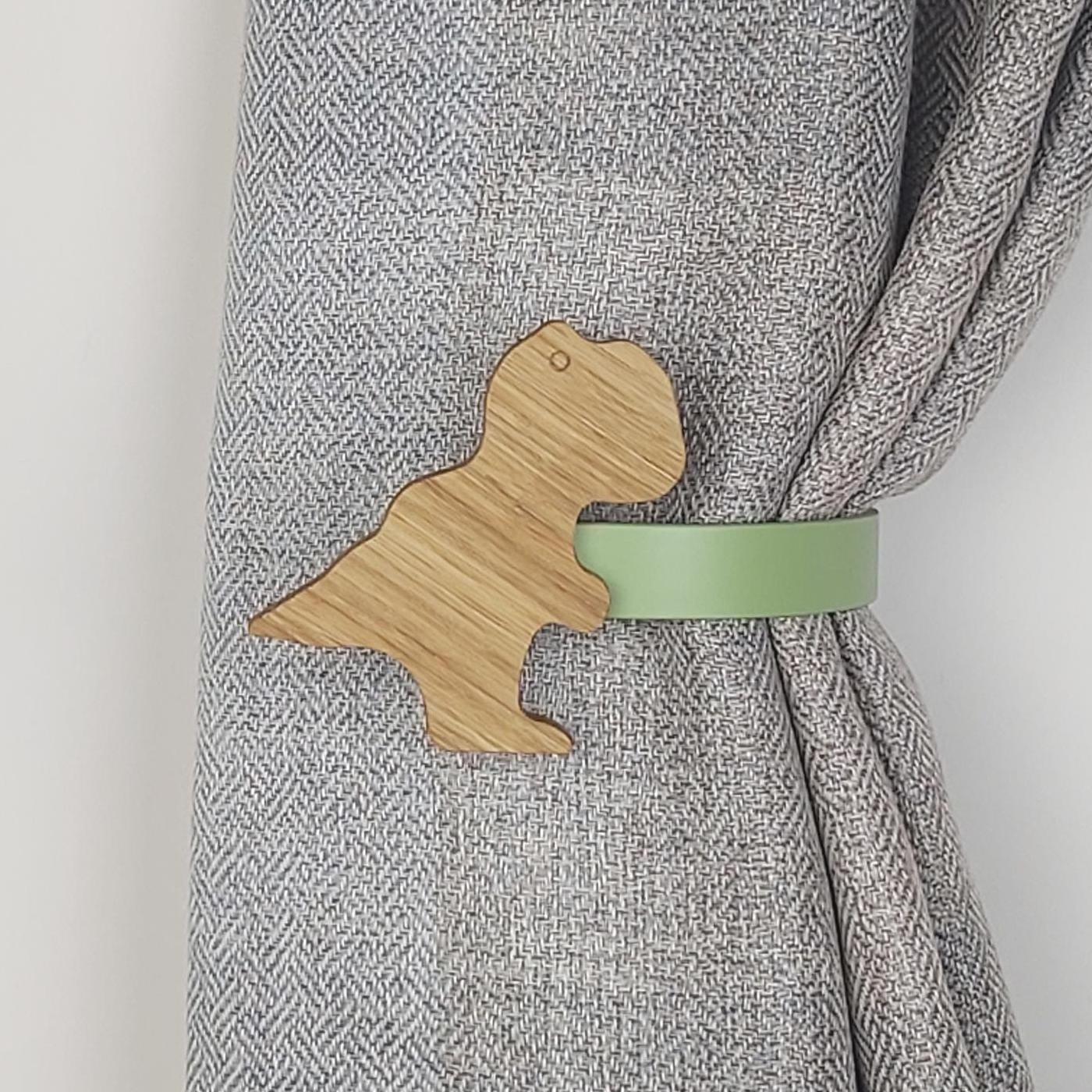 Dinosaur Curtain Tieback | Kids Bedroom Decor