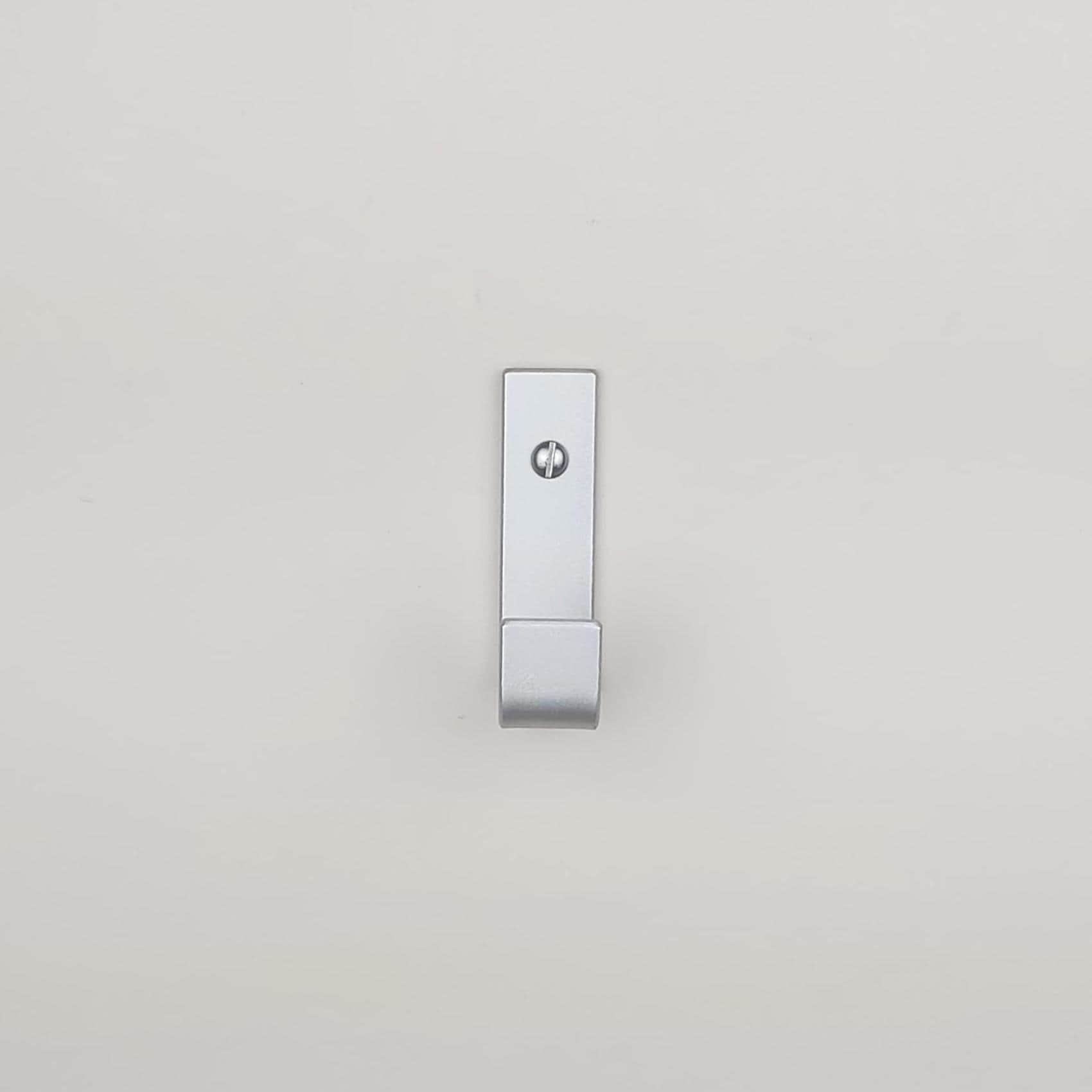 Silver wall hook | Industrial Decor