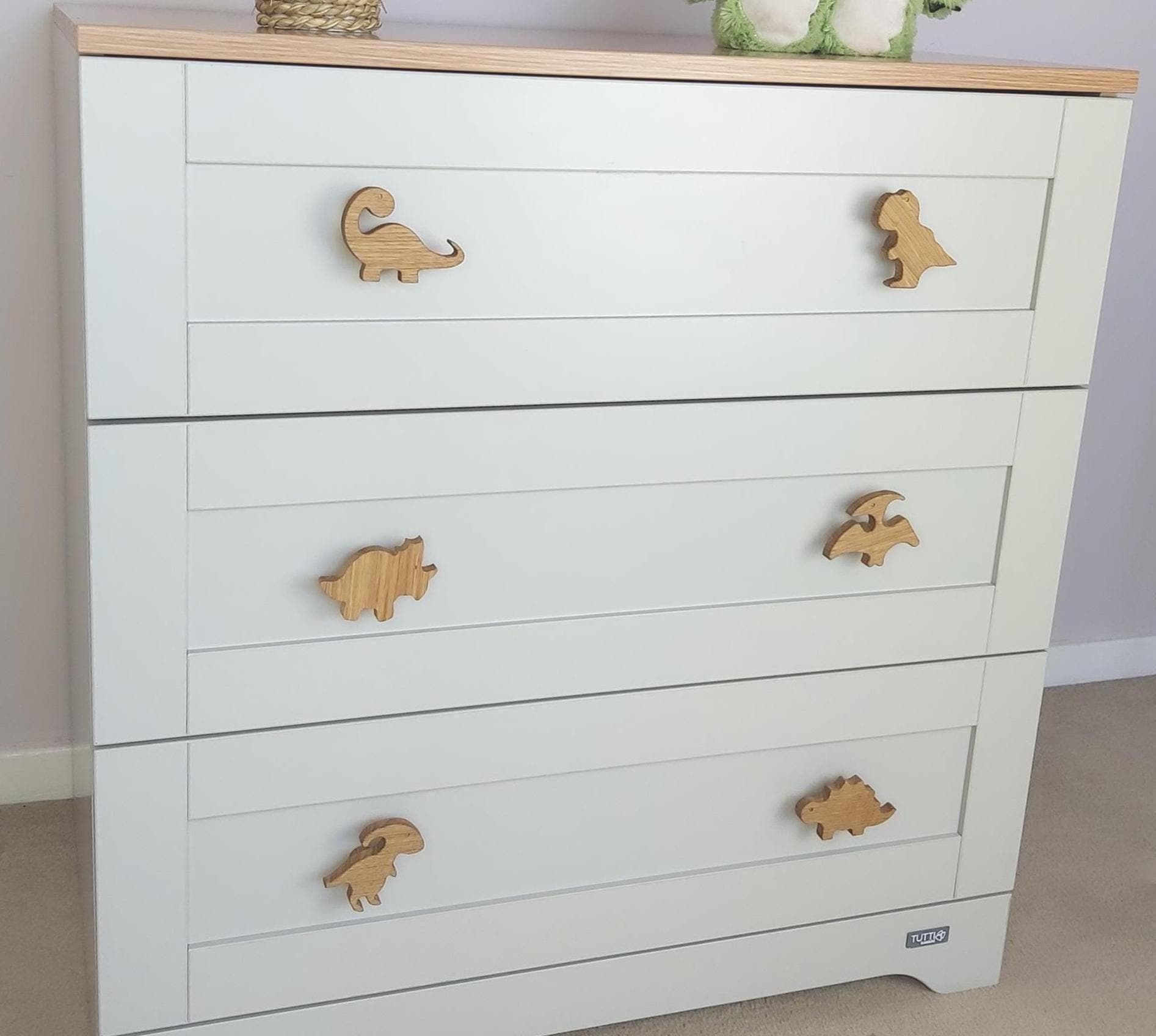 Dinosaur Drawer Knobs | Kids Bedroom Decor