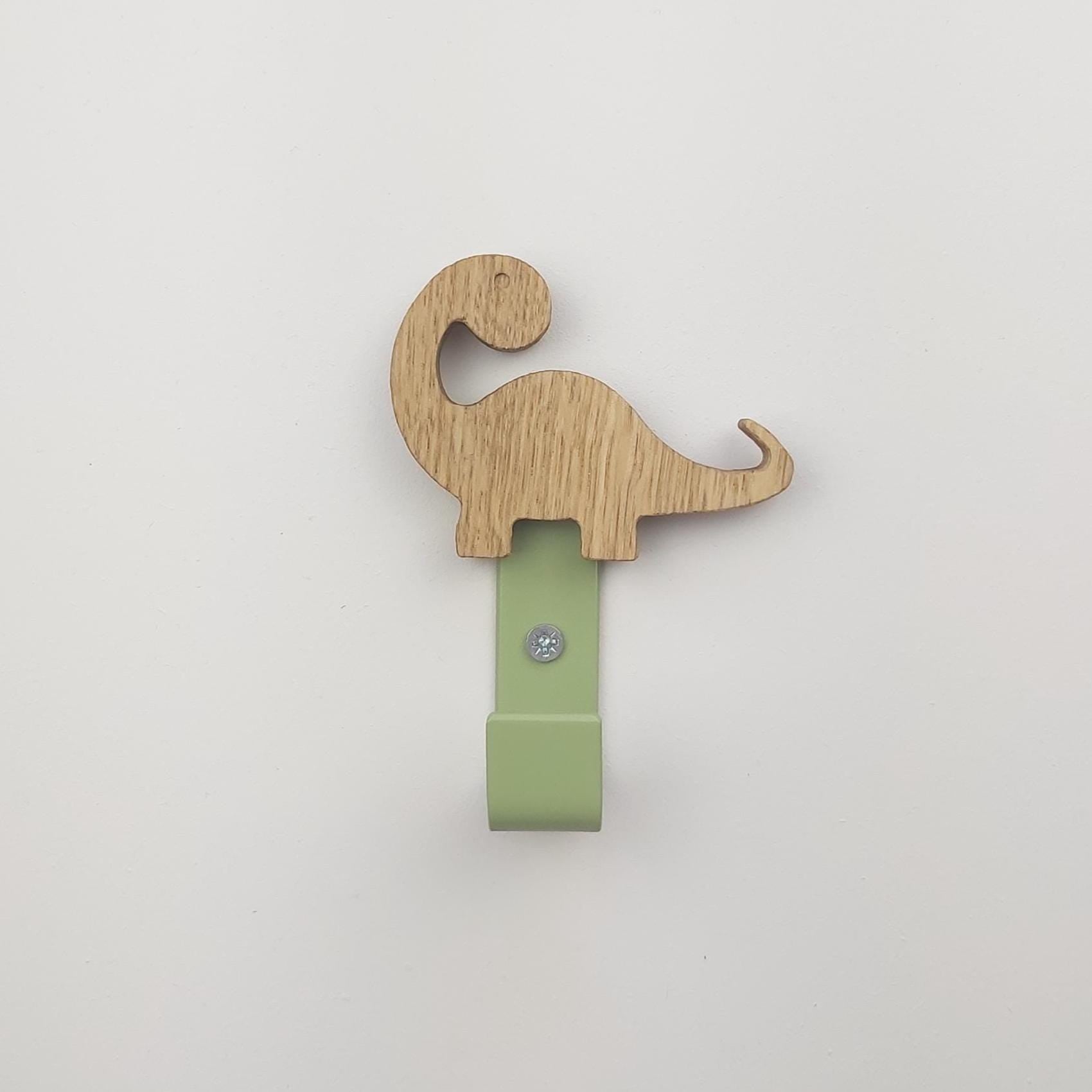 Dinosaur Wall Hooks | Kids Bedroom Decor