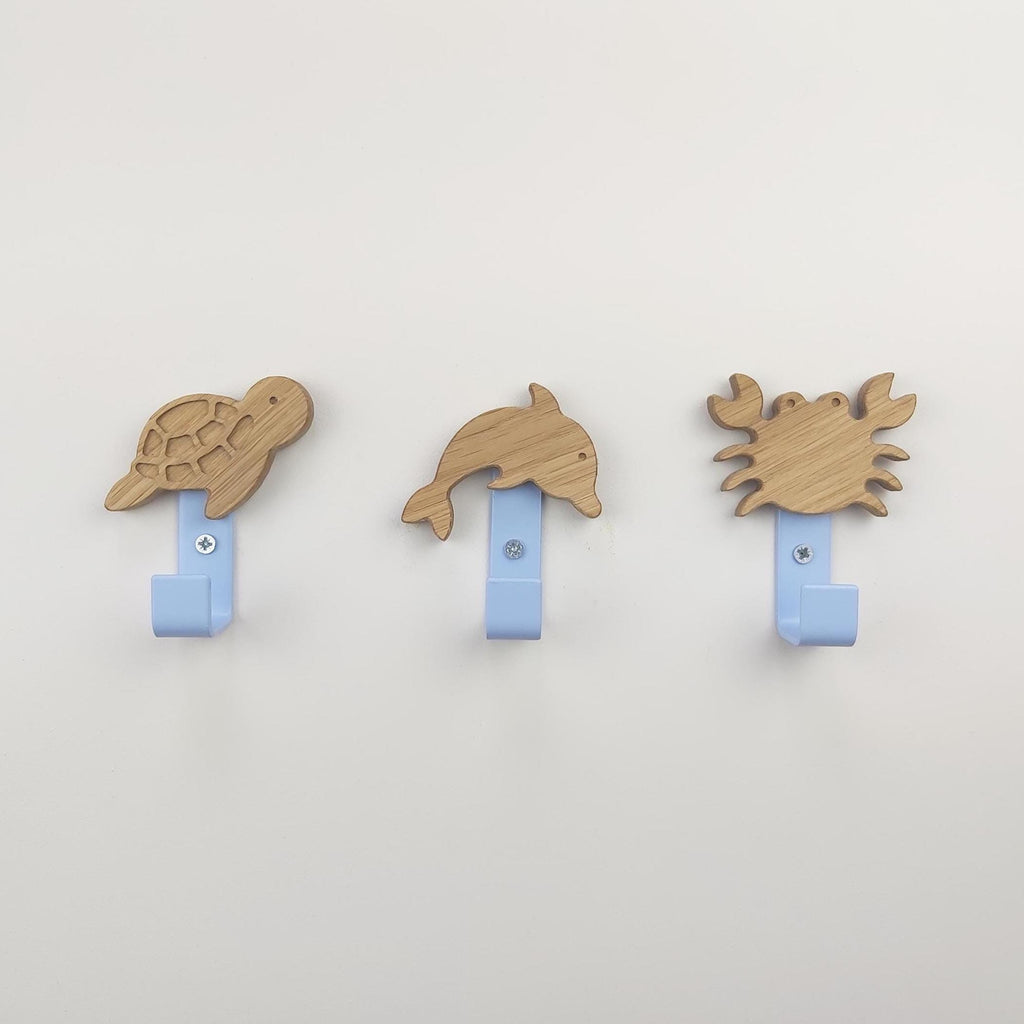 Ocean Wall Hooks | Kids Bedroom Decor