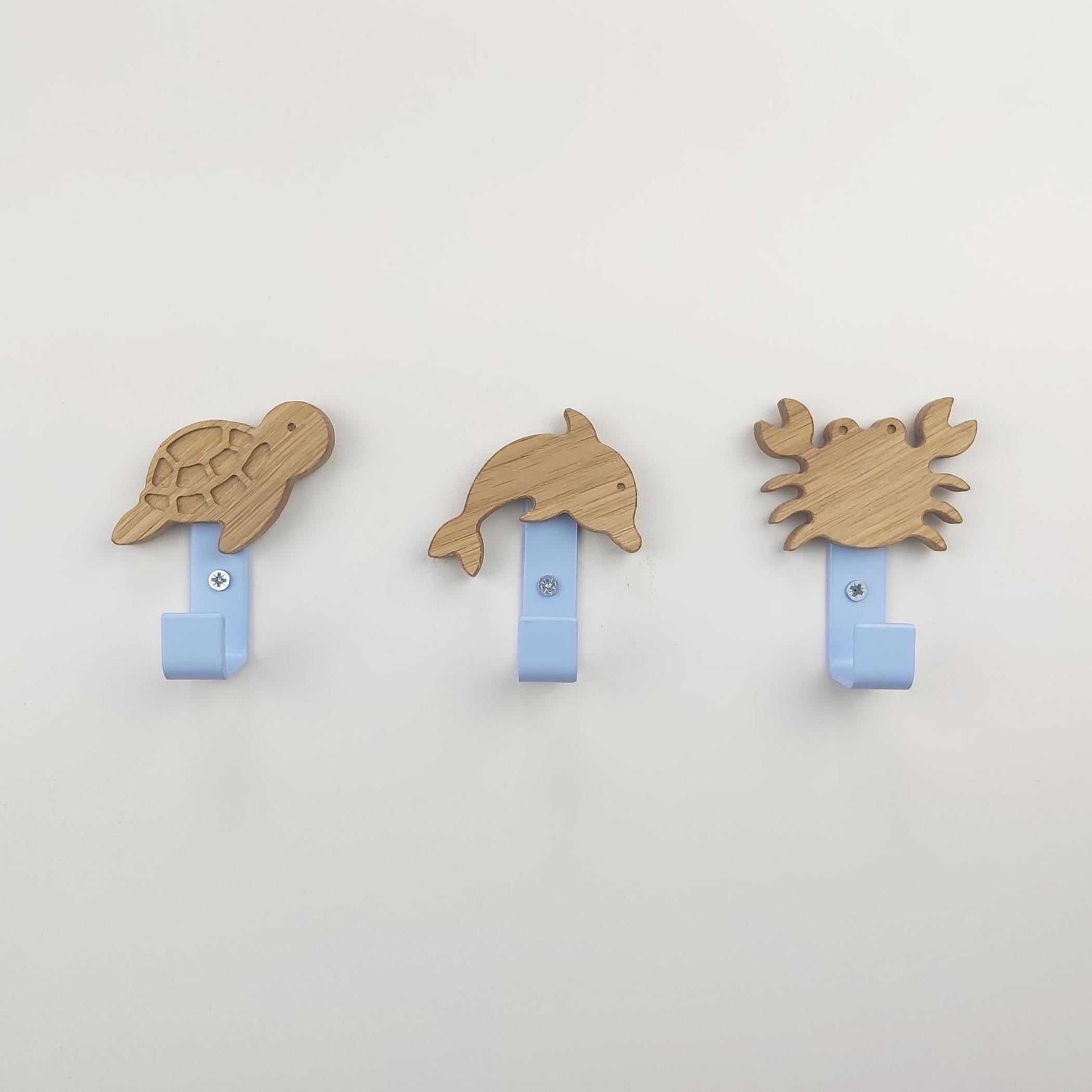 Ocean Wall Hooks | Kids Bedroom Decor