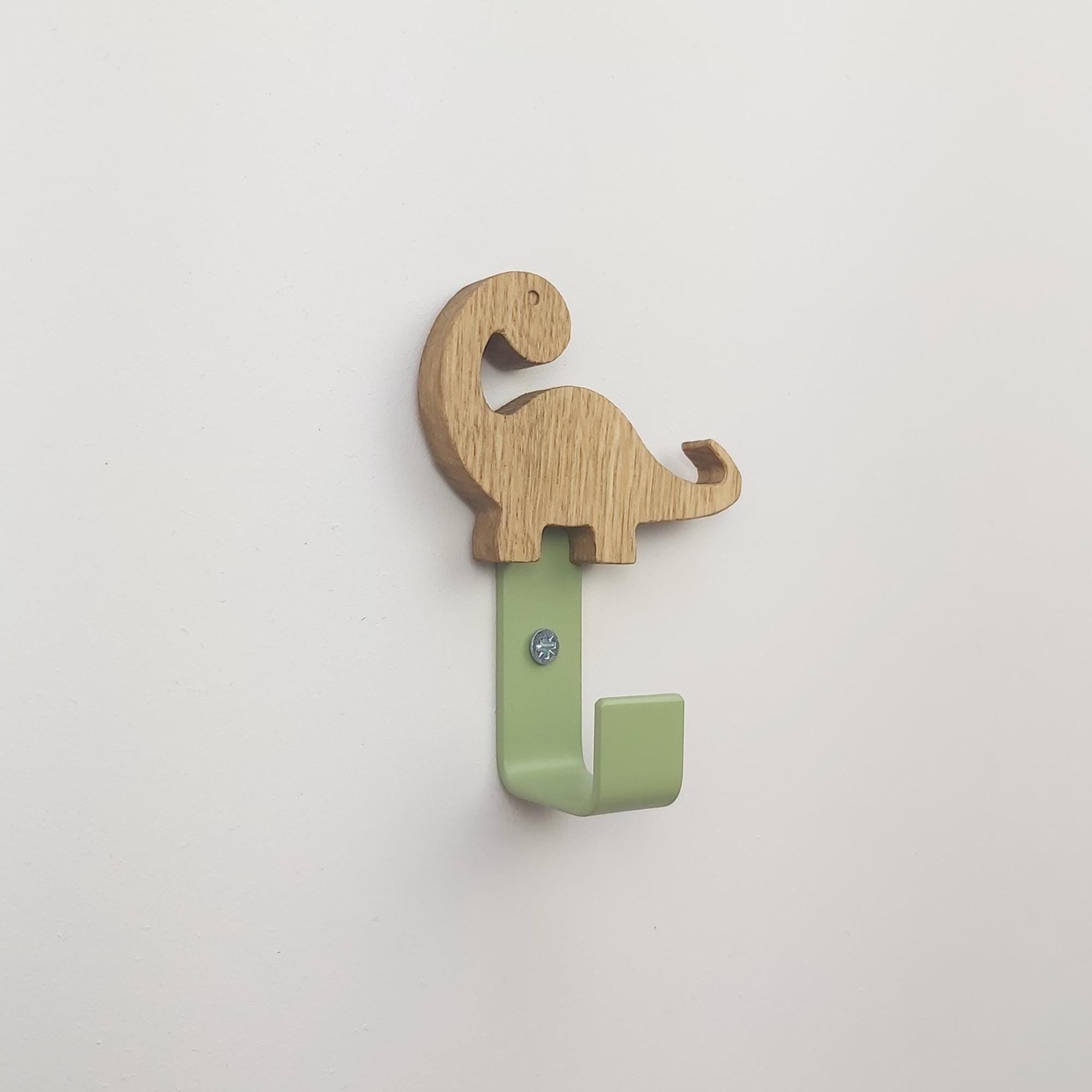 Dinosaur Wall Hooks | Kids Bedroom Decor