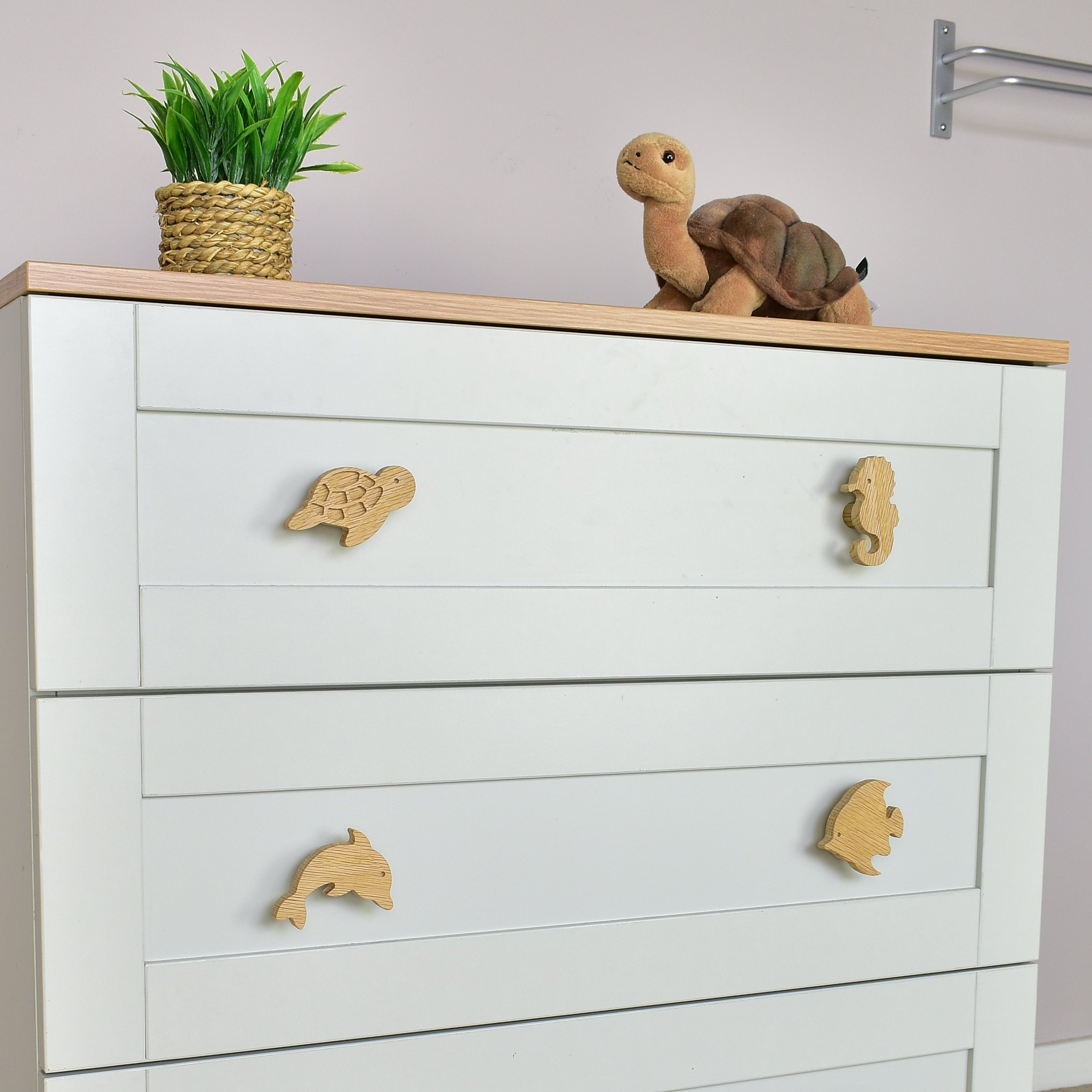 Ocean Animal Drawer Knobs Kids Drawer Pull Handles