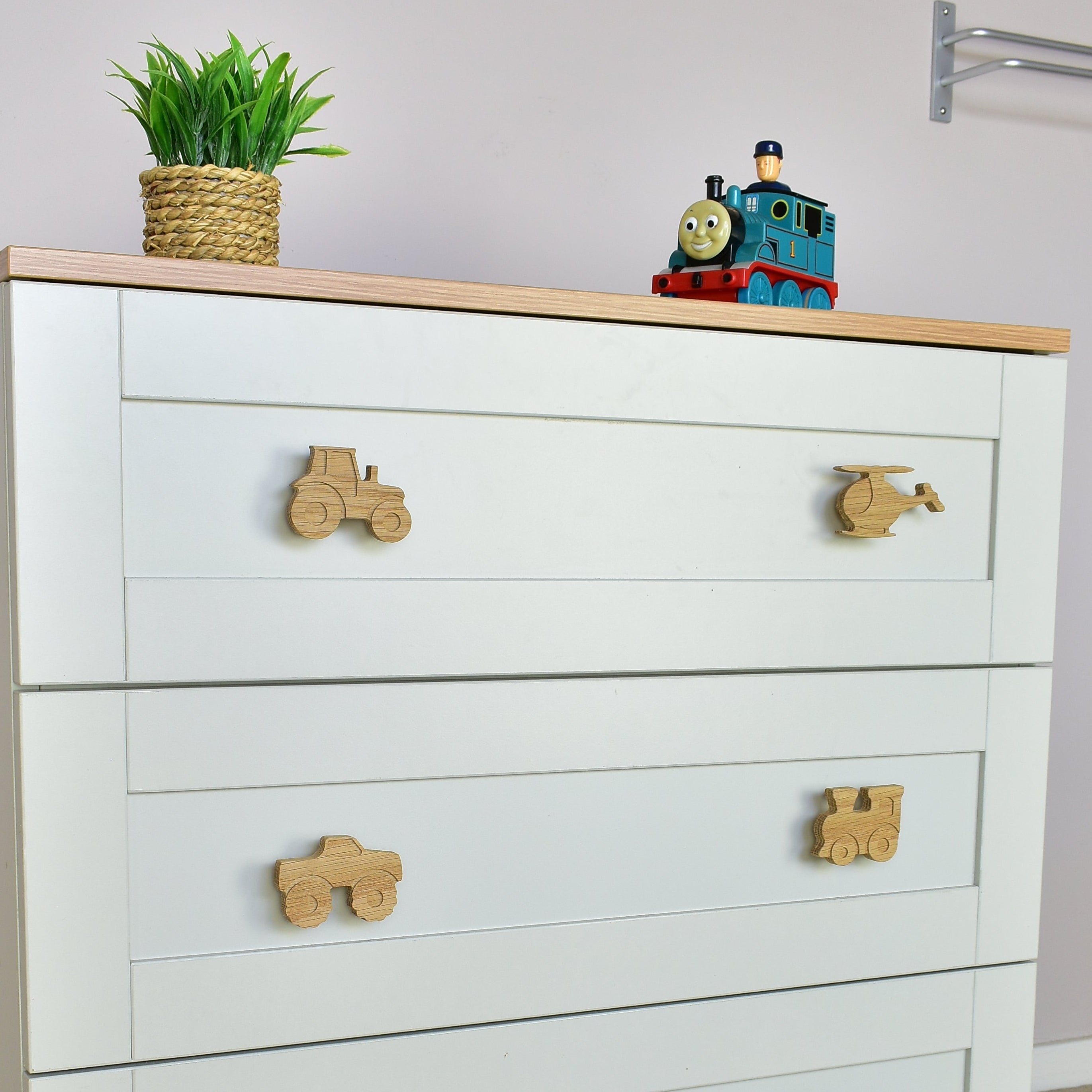 Transport Vehicle Drawer Knobs Kids Drawer Pull Handles