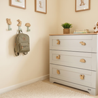 Woodland Animal Wall Hooks for Kids – Colourful Nursery Coat Hooks